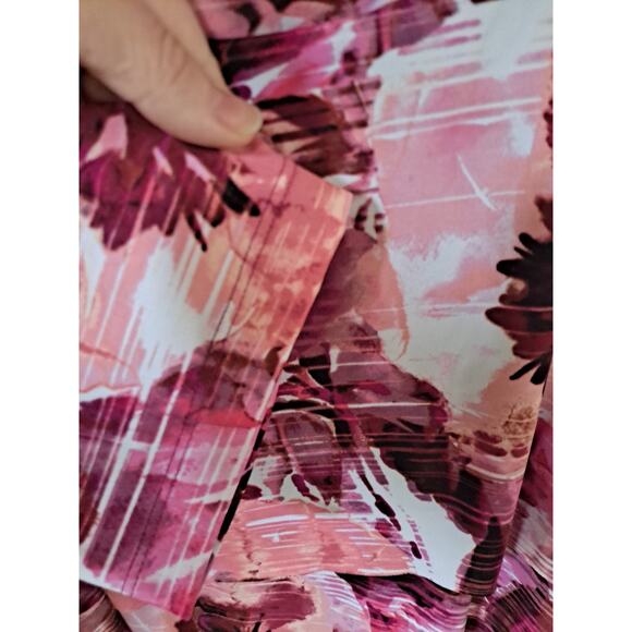 Connected Apparel Short Sleeve Pink Floral Dress Size 18W - Picture 9 of 9